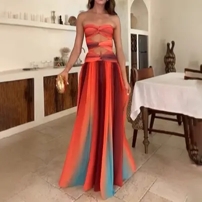 barbarella strapless maxi dress purple Strapless Dress Francesca's Purple Dress Barbarella Strapless Maxi  Dress Purple Womens Princess Polly Lower Impact
