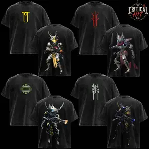 Destiny 2 House of Light Vintage Washed Oversized T Shirt, Mithrax Eliksni Guardian Graphic Tee, Fallen House Symbol Heavyweight Cotton Gaming Shirt, Sci Fi Loot Shooter Streetwear Acid Wash Unisex Fan Merch Gift.