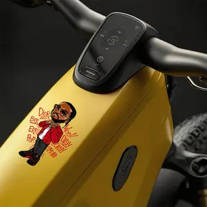 2Pcs car sticker personalized trendy brand Pepsi bicycle decoration sticker body handlebar beam sticker waterproof