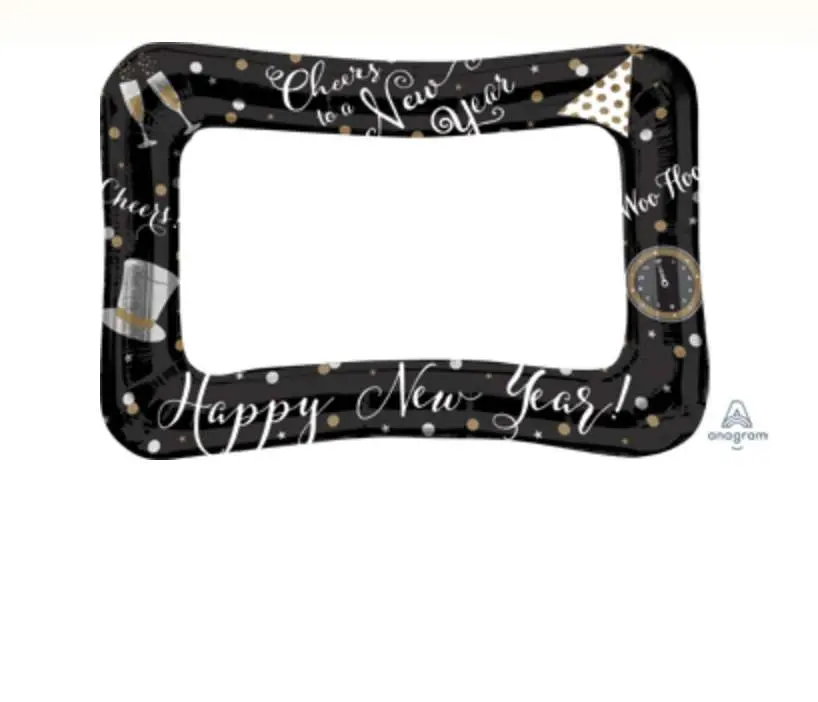 New Year's Selfie Frame Balloon