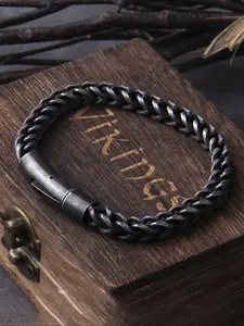 Viking Vintage Men's Bracelet Stainless Steel Chain Metal Bracelet Trendy Hip Hop Women's Jewelry Punk Rock Motorcycle Link Design Party Accessory Gift Cuban Link Bracelet