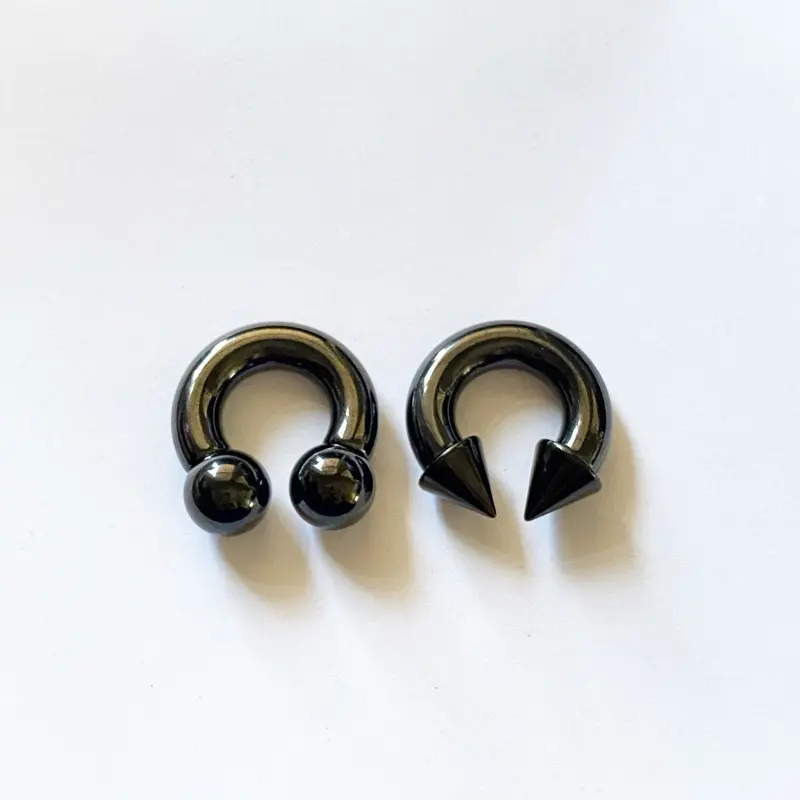 black fish hook septum Mustad 39944-BN Demon Perfect Circle 9/0 Designed for easy baiting Fishhook Septum - Etsy
