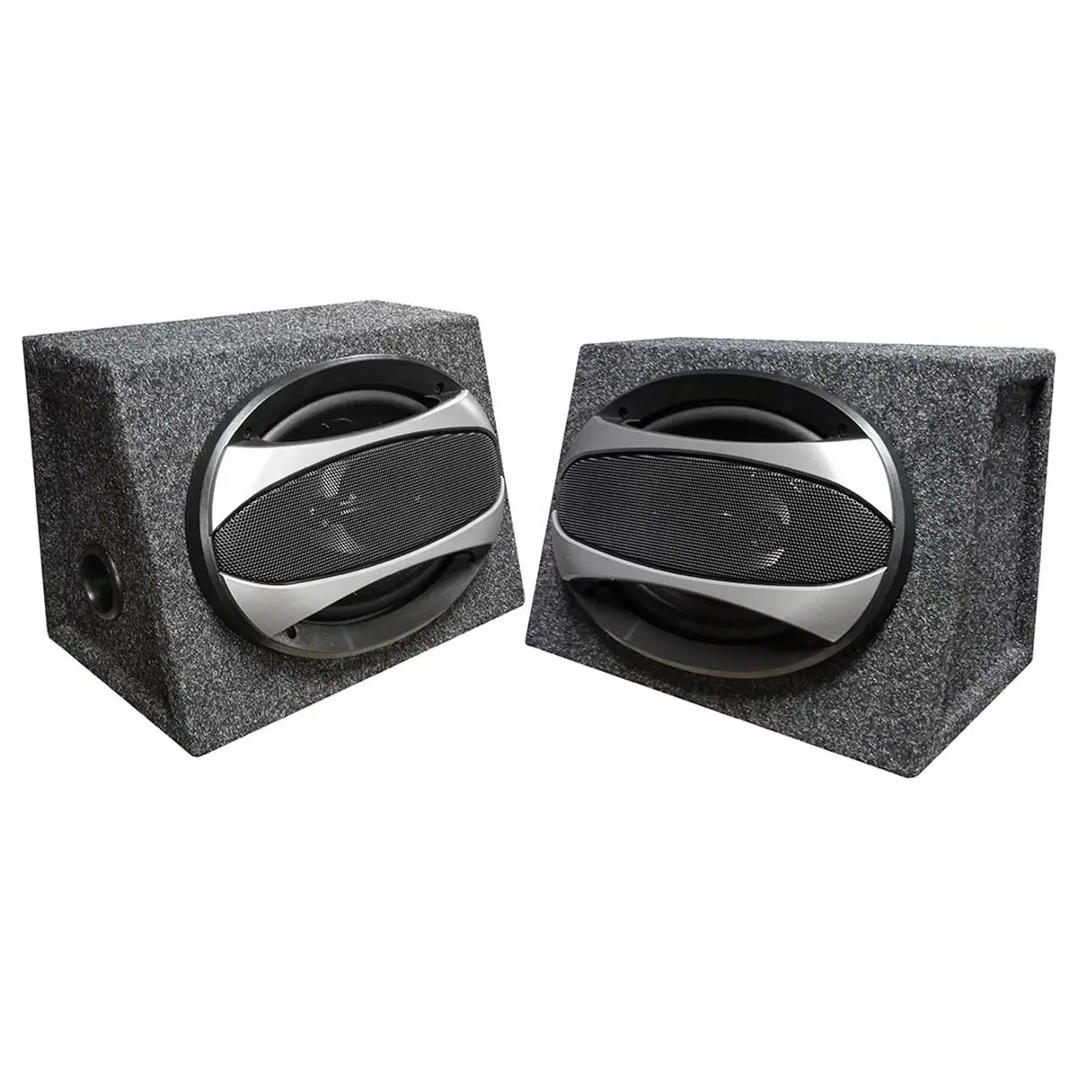 212 MAIN Ported Bass Car Stereo Speaker - 6 x 9 in., 500W Max Power, 4-Way Single Audiodrift Loaded, 4 Ohm Impedance, 13.5mm Piezo Tweeter, Terminal Cup Included, 20 oz. Magnet, 58mm Voice Coil, Bass Speakers