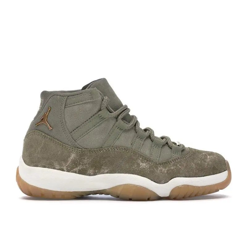 Jordan Women's 11 Retro Neutral Olive, from StockX
