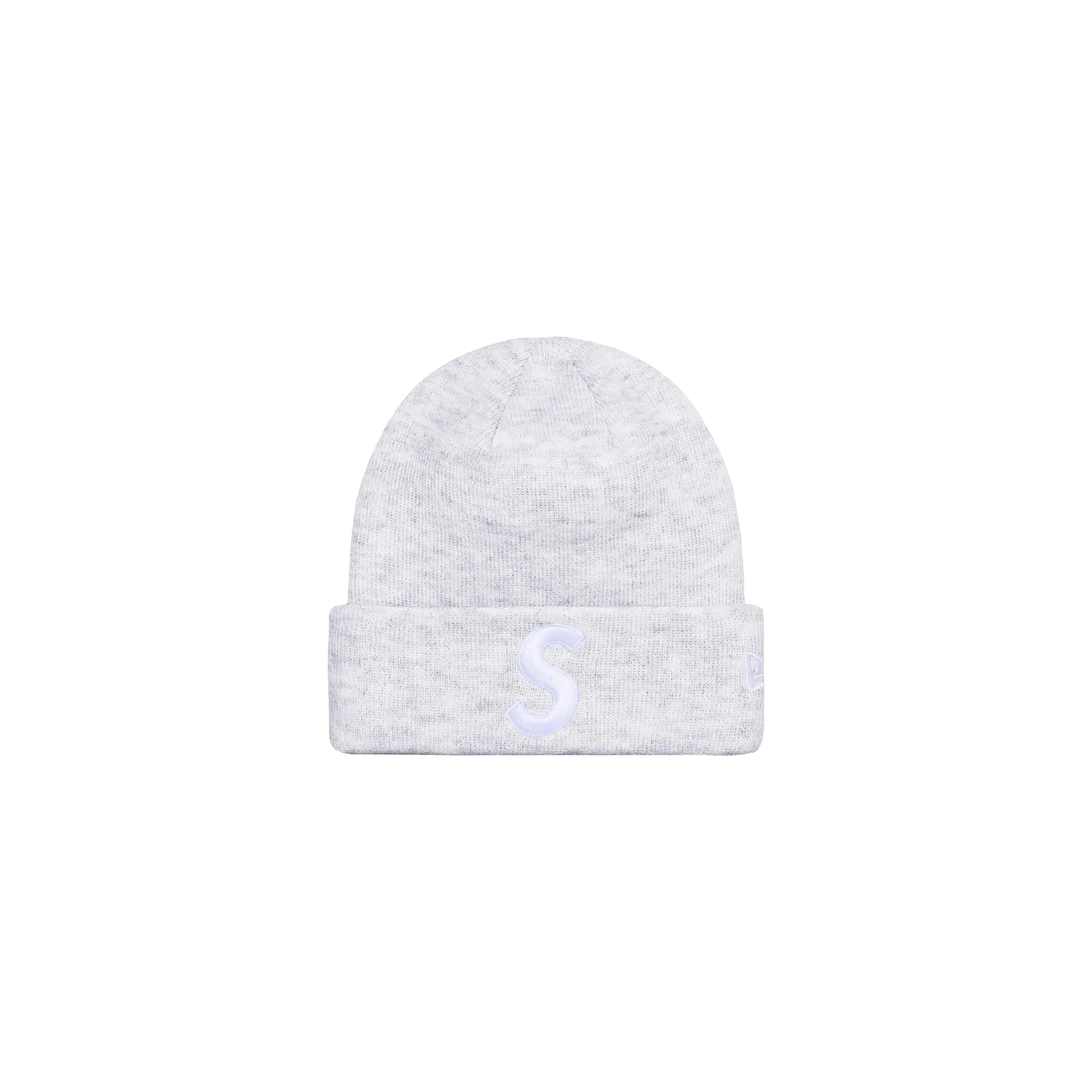 New Era® S Logo Beanie "FW24 Ash Grey" SU986