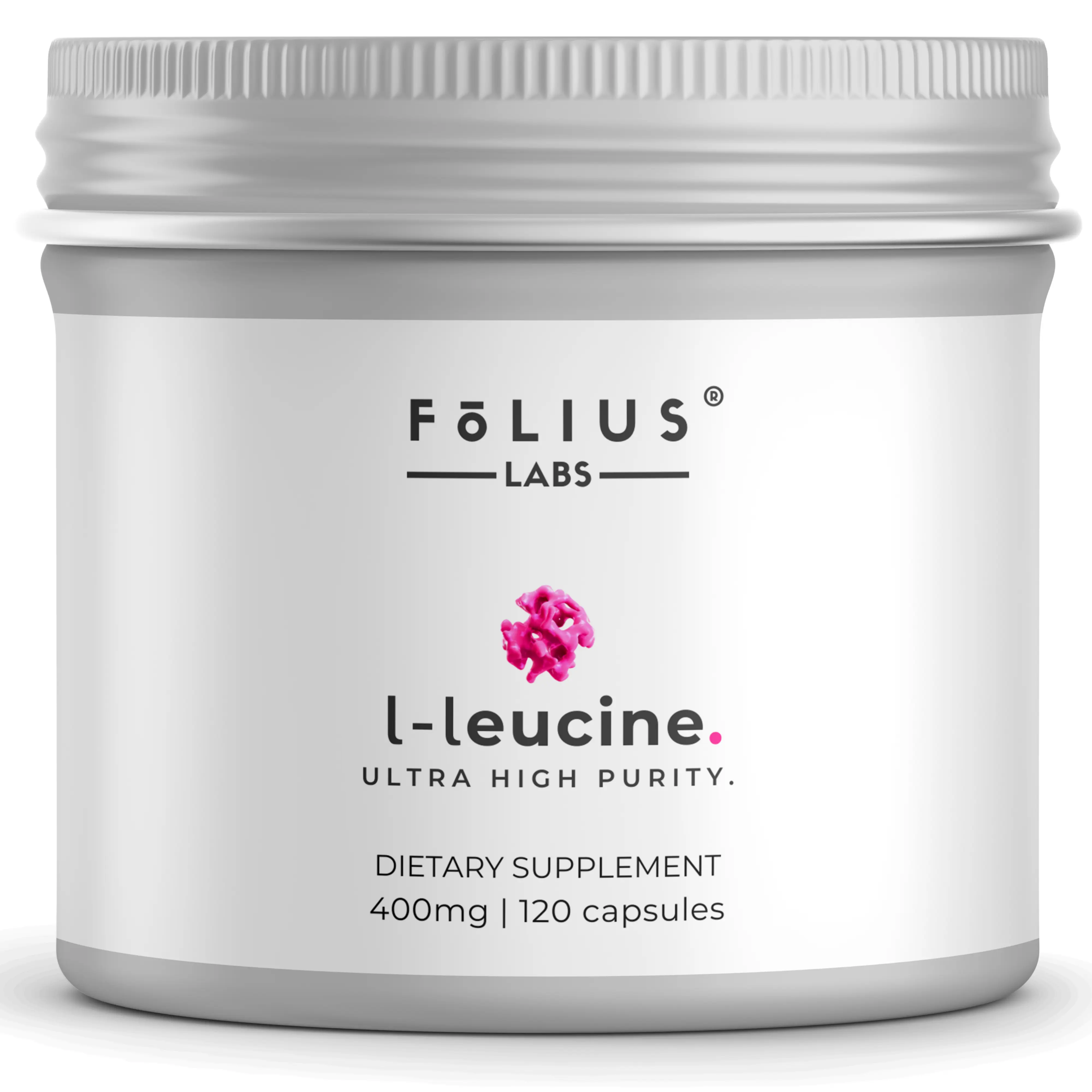 FOLIUS LABS Clean Label L Leucine – Amino Acid Supplement – Intra Workout Supplement for Muscle Recovery and Building Lean Muscles