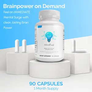 MindFuel – Brain & Cognitive Enhancer | Caffeine-Free Brain Supplement for Clarity, Memory, and Productivity