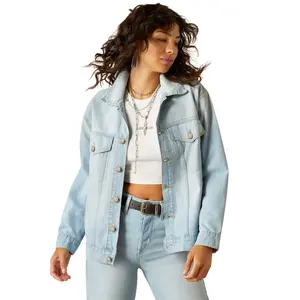 Women's Oversized Trucker Jacket