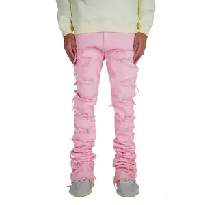 "FLAMINGO" Super Stacked Denim