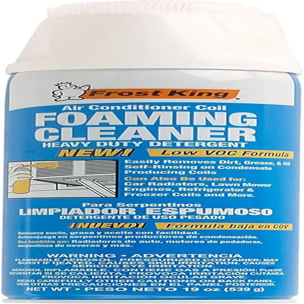 A/C Safe Air Conditioner Foaming Coil Cleaner Spray Heavy Duty AC Cleaning Foam 330g