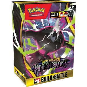 (PreOrder) Pokemon: Pitch Black (ME05) - Build and Battle Box