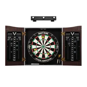 Viper Vault Cabinet with Shot King Sisal Dartboard & Shadow Buster Dartboard Lights Pro Viper Vault Cabinet with Shot King Sisal Dartboard & Shadow Buster Dartboard Lights Pro