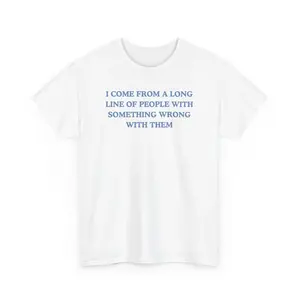 Women's Cotton Short-Sleeve Graphic T-Shirt - Comfy, Soft Streetwear Top for Family Trauma, Childhood Trauma, Mental Health Humor Fans