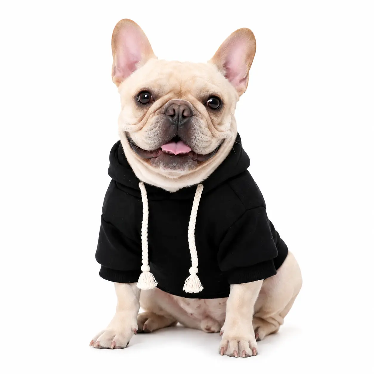 Cozy Dog Hoodie Sweatshirt, Soft Fleece Pet Clothes for Small Medium Dogs, Warm Winter Dog Outfit with Adjustable Drawstring Hood, Comfortable Puppy Jacket for Walking, Daily Wear & Outdoor Adventures