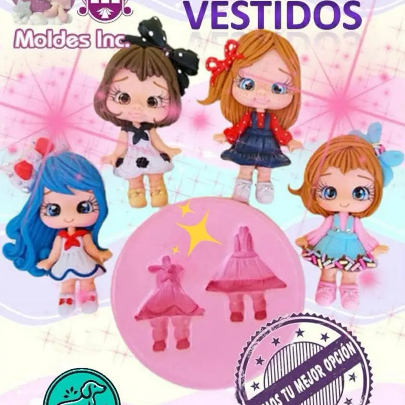 Molde de silicon, modelo L50 Molde de silicon, modelo L50