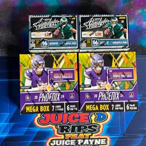 Break#240 (2X)NFL 2024 PHOENIX Megas (2X) NFL 2024 Absolute Blasters