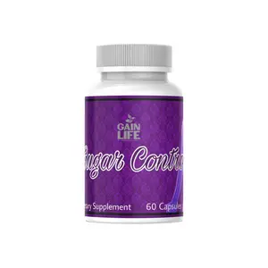 Gain Life Sugar Control Vitamin Dietary Supplement - 60 Capsules for Daily Wellness & Nutritional Support