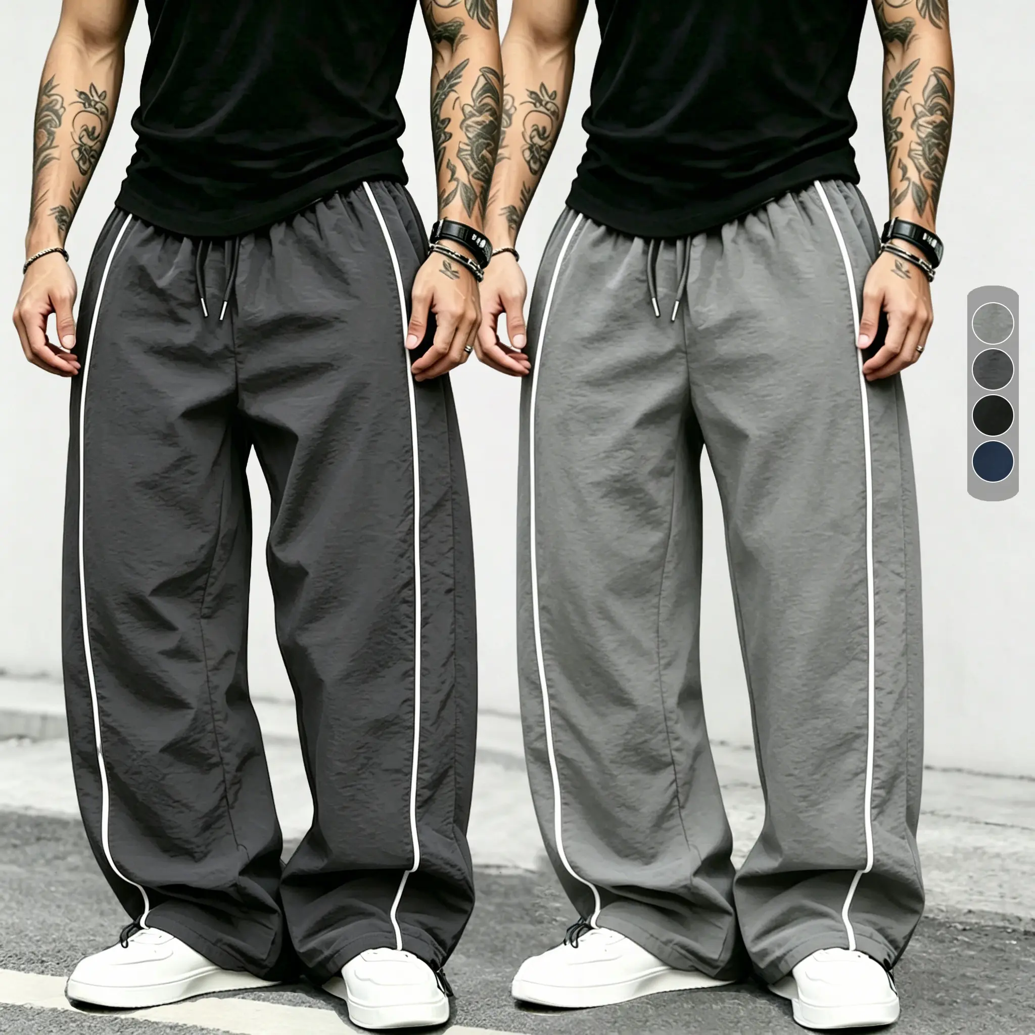 dark gray+light gray