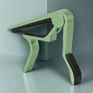 Professional Guitar Capo with Non-Slip Upgrade, One-Click Lock for Perfect Tuning, Portable Performance Tool for Acoustic Guitars, Silicone String Protector, Classic Accessory for Precise Pitch Shifting, Performance Transposer, Guitar Assisted Tool