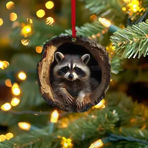 Small Animal Christmas Pendants for Festive Home Decor Round Ornament candyland  christmas black christmas tree decor christmas indoor