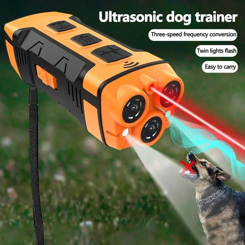 2025 Release Dog Bark Deterrent Device Stops Bad Behavior - No need yell or swat, Just point to a dog, Hit the button - Long-range ultrasonic