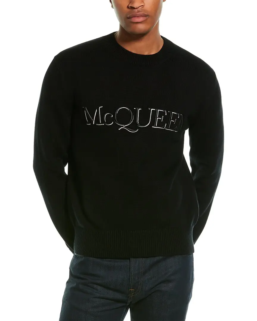 Alexander McQueen Embroidered Crewneck