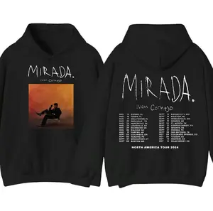 Ivan Cornejo Mirada 2024 Tour Unisex Graphic Hoodie, Trendy Streetwear, Cozy Concert Pullover, Music Fan Gift, tiktok shop deals