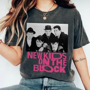 #NewKidsOnTheBlockk The Right Stuff Tour 2025 T-Shirt, NKOTB 90s Band Music Tour Featuring Vintage Cloud Tee Comfort Cotton Sweatshirt, Gift for Fans