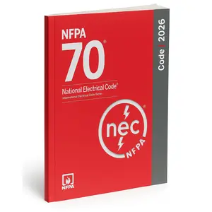 NEC 2026 Code Book NFPA 70 National Electrical Code New Edition FREE INDEX TAB