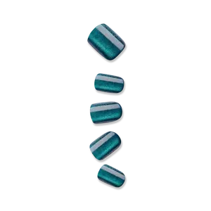 colorFX by Impress No Glue Fake Press On Nails - Better Things | Solid, Green, Short, Squoval, Manicure
