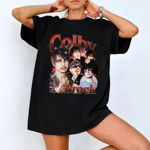 Vintage C0lby Br0ck Tshirt, Gift For Fan Graphic Tee, 100% Cotton, Full Size, Full Color