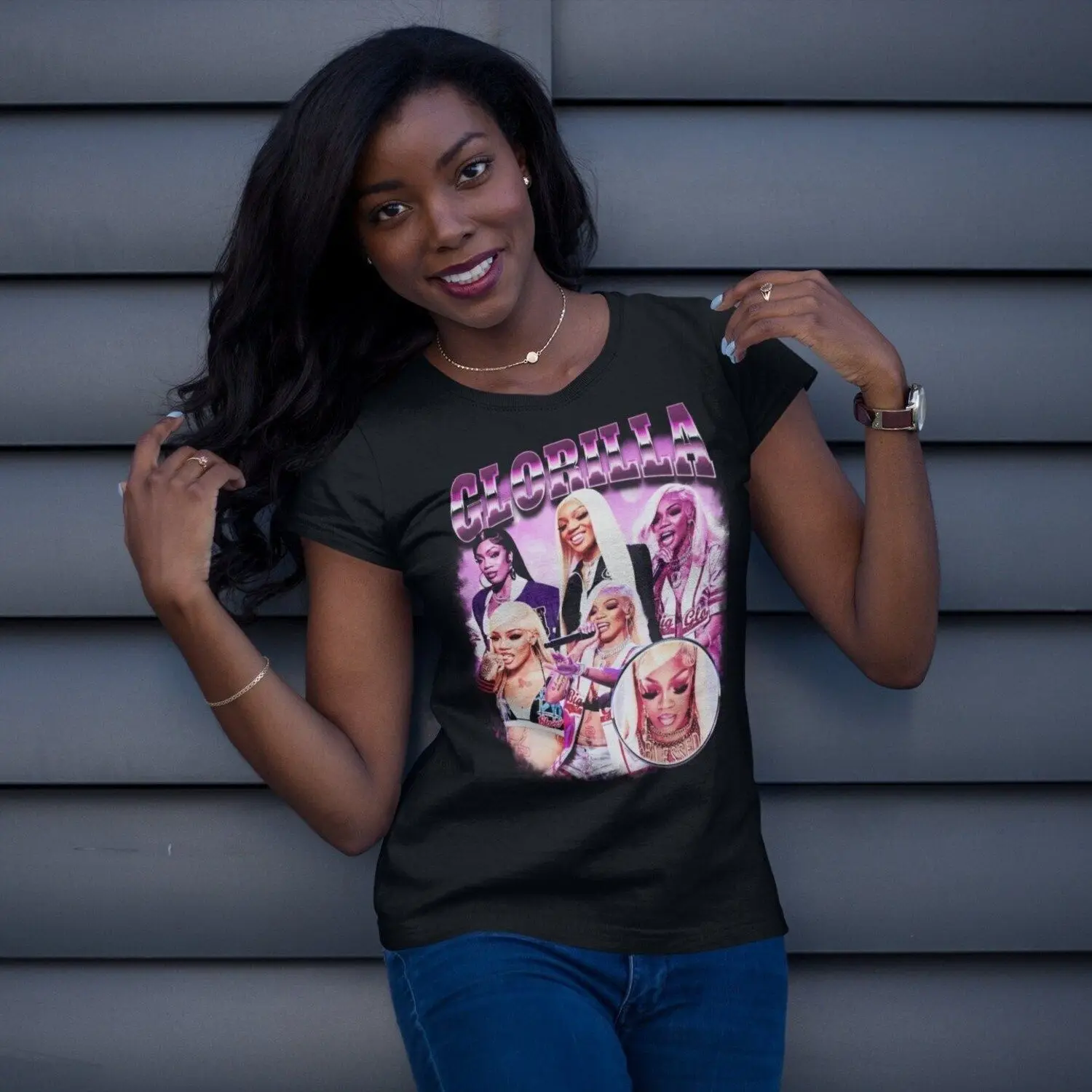 Gl0Rilla Vintage 90's Style T-Shirt, Rap Shirt, Concert Tee, Gl0Rilla Shirt, Rap Tees Unisex L2T