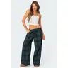 Lounge Around Plaid Wide Leg Pants