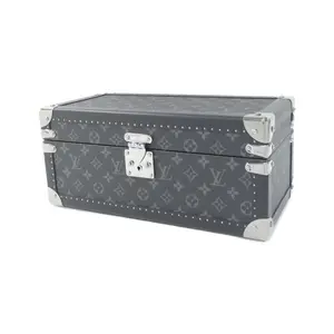 Pre-owned Louis Vuitton Canvas Tote Bags Monogram Eclipse Jewelry Case