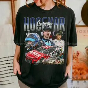 Comfort Colors Carson Hocevar Racing Shirt, Retro 90s Bootleg NASCAR Style Tee, Vintage 77 Race Car Graphic Tshirt, Funny Motorsports Fan Gift,Driver Merch