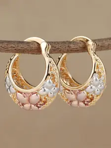 Fashionable Butterfly Design Hoop Earrings, Elegant Jewelry for Women for Party, Daily Clothing Decor, Trendy All-match & Exquisite Jewelry for Birthday Gift, Fashion Jewelry Accessories, Hoop Shape Earrings, High Quality Earrings