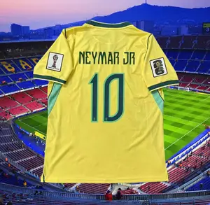 2026 Yellow Brazil Home Stadium Neymar No. 10 Jersey