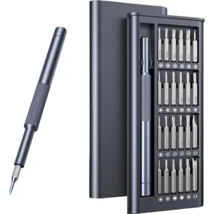 25-IN-1 Precision Small  Set, Professional Mini Bit Tool Set for Glasses, Watch, Ring Doorbell, ,Computer,high-strength steel Screw Driver,, for Mens