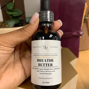 SquareRoot Botanicals All Natural Breathe Better Tonic