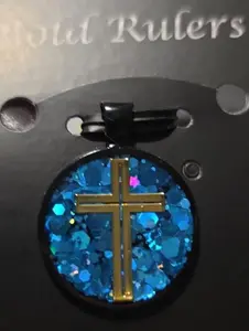 Frequency Infused Cross, a stunning and powerful piece of spiritual jewelry designed to harmonize and protect you in the modern world of frequency healing and protection.