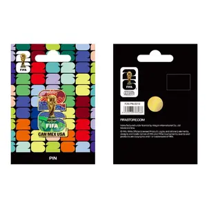 FIFA World Cup 2026 Series Host Nation Emblem Pin Badge – Officially Licensed Collectible, Perfect Gift for Soccer Fans, Commemorative Enamel Pin for Backpacks, Hats & Jackets!