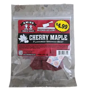 Amish Coumtry Snacks Cherry Maple Flsvored Beef Jerky el ranchito spicy strip