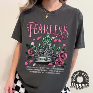 Fearless Shirt Powerless Inspired KINGDOM OF ILYA shirt Reckless Lauren Roberts MerchKai And Paedyn Shirt Bookish Gifts