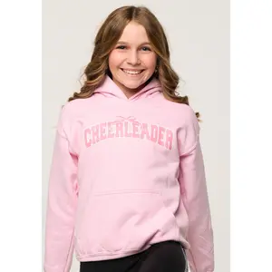 Cheerchella Pink Cheerleader Hoodie