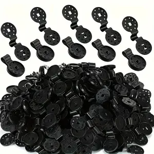 100pcs Durable Plastic Sunshade Clips, Versatile Net Fasteners for Garden and Outdoor Use, Ideal for Bird Proofing and Leisure Activities, Garden Supplies