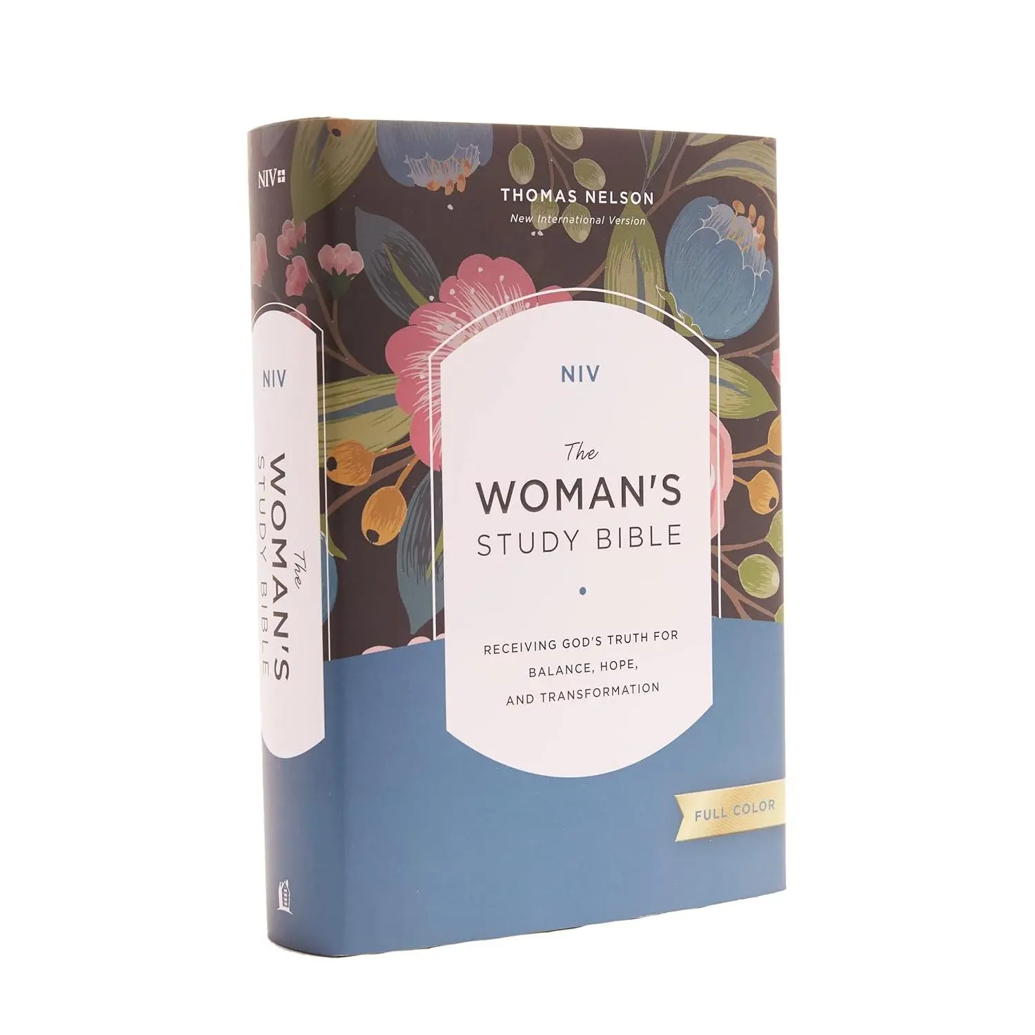 Thomas Nelson Unabridged NIV The Woman's Study Bible, Hardcover, Full-Color, Red Letter Edition, 2080 Pages, 10.4oz, 6.65x9.51in: Receiving God's Truth for Balance, Hope, Transformation, 6.65X9.51"