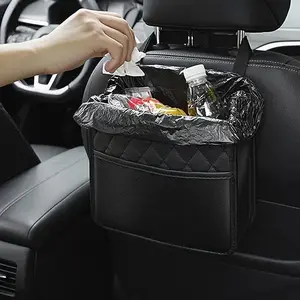 Car Seat Back Storage Bag, Multifunctional Hanging Organizer, Car Interior Accessories, Universal Car Parts, Vehicle, 1 Count