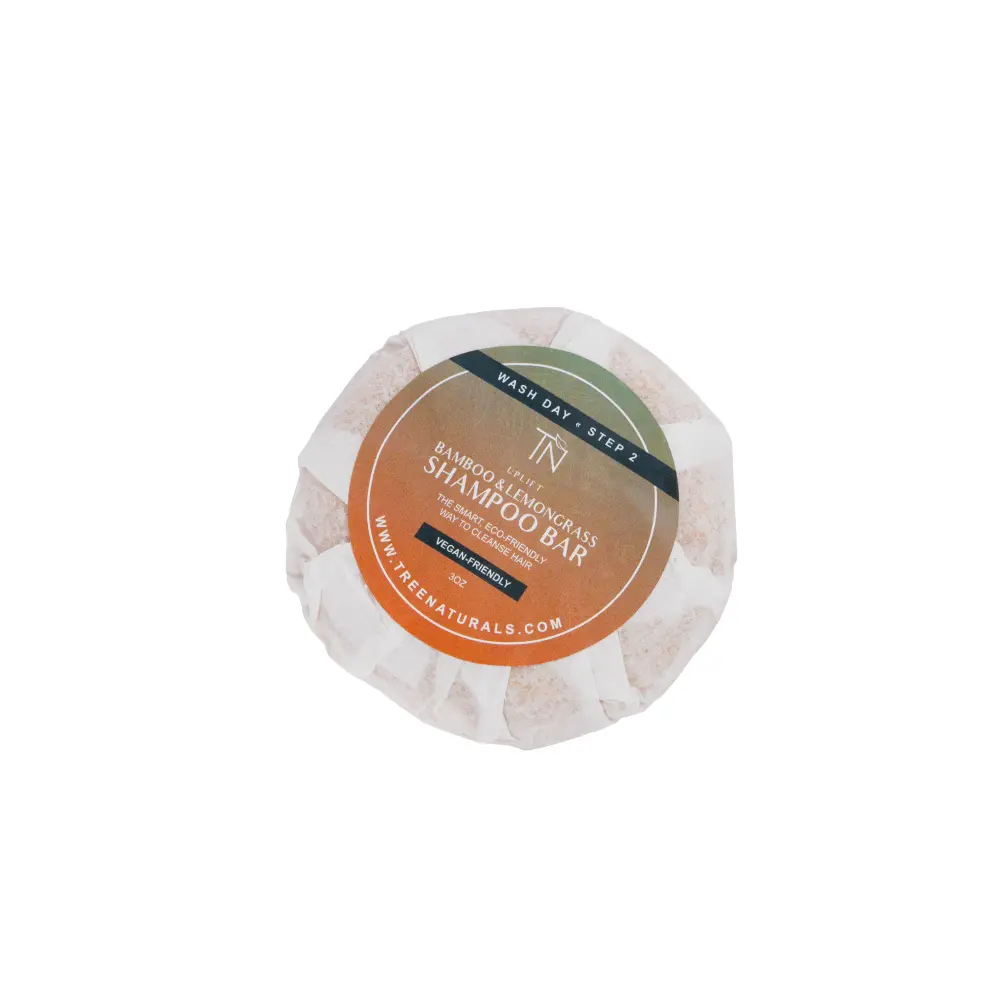 Bamboo & Lemongrass Shampoo Bar for Natural Hair