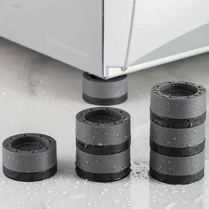 4pcs Anti Vibration Pads, Washer & Dryer Pedestals, Noise Dampening, Protects Laundry Room Floor, Anti Vibration Pads for Washing Machine, Laundry Accessories