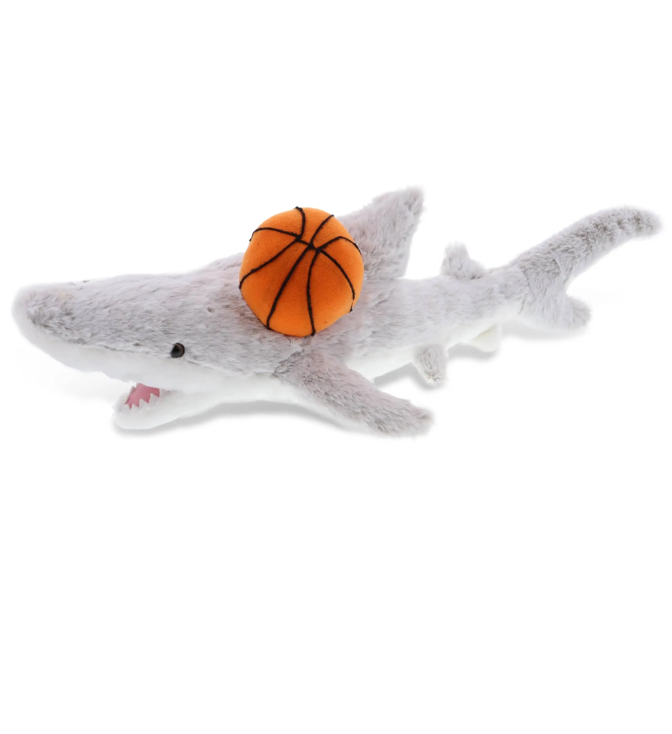 PLUSH BASKETBALL - SUPER-SOFT PLUSH - SHARK